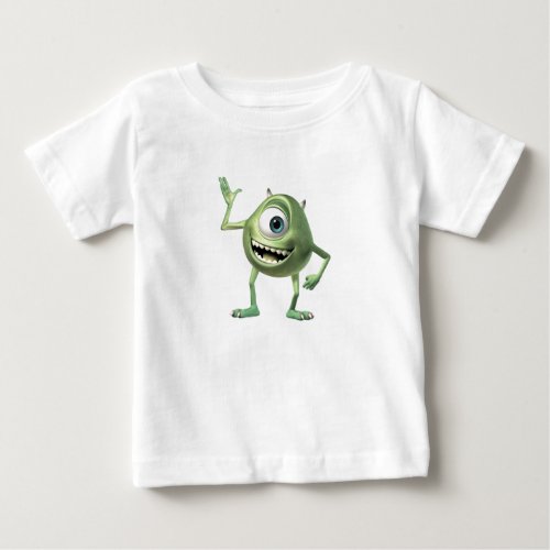 Monsters Incs Mike Waving Disney Baby T_Shirt