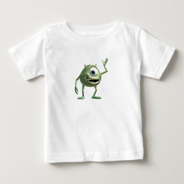 Monsters, Inc.'s Mike Waving Disney Baby T-Shirt (Front)
