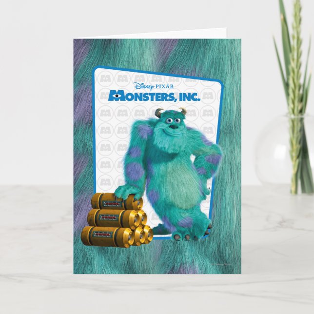 Monsters, Inc. Sulley Card (Front)