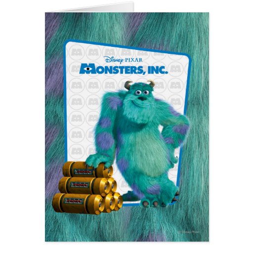 Monsters, Inc. Sulley Card | Zazzle