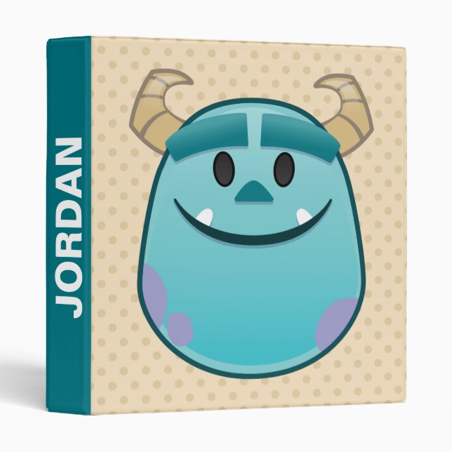 Monsters, Inc. | Sulley Emoji Binder (Front/Spine)