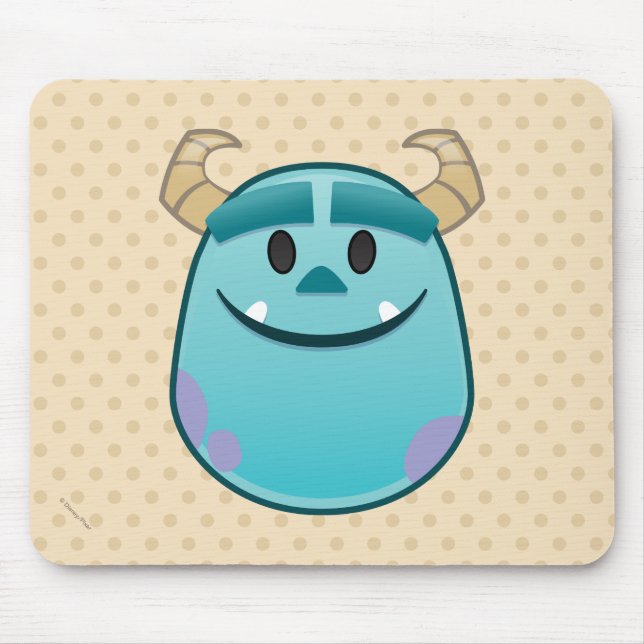 Monsters, Inc. | Sulley Emoji Mouse Pad (Front)