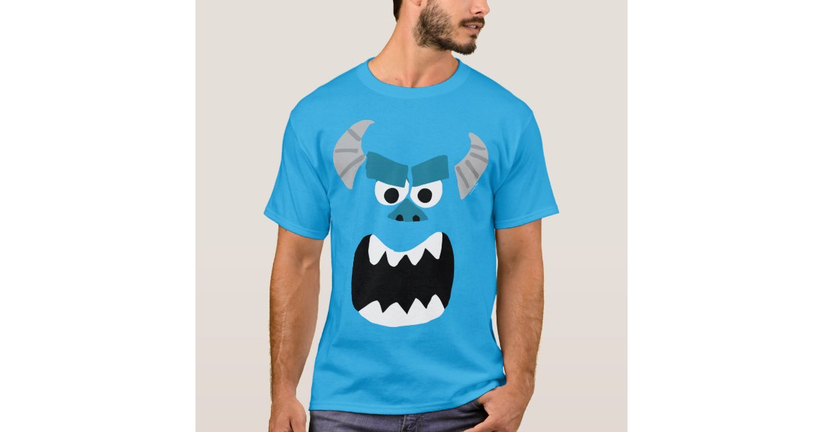 Monsters Inc Men's Mike and Sully Scarers Black T-Shirt