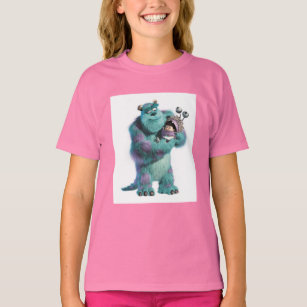 Monsters Inc Sulley holding Boo in costume in arms T-Shirt