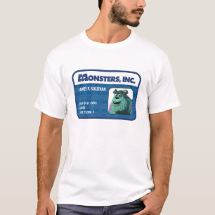 Monsters Inc. Sulley ID card T-Shirt