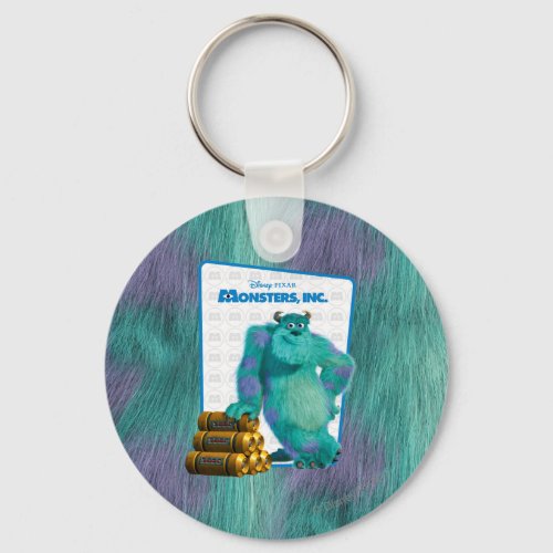 Monsters Inc Sulley Keychain