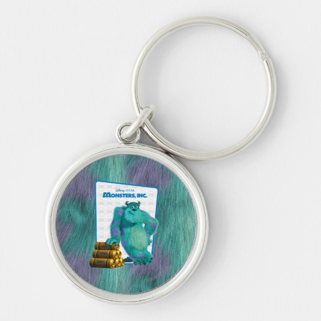Monsters, Inc. Sulley Keychain (Front)