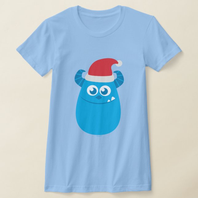 Monsters Inc. | Sulley Santa Hat Smile T-Shirt (Laydown)