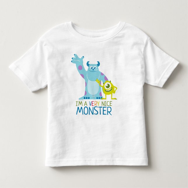 Monsters Inc. Very Nice Monster Toddler T-shirt (Front)