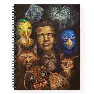 Monsters Like Me cover art notebook