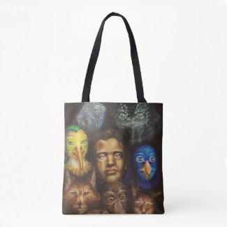 Monsters Like Me cover art shoulder bag