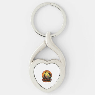 Monsters Mom Halloween Skeleton Pumpkin Owl Spooky Keychain