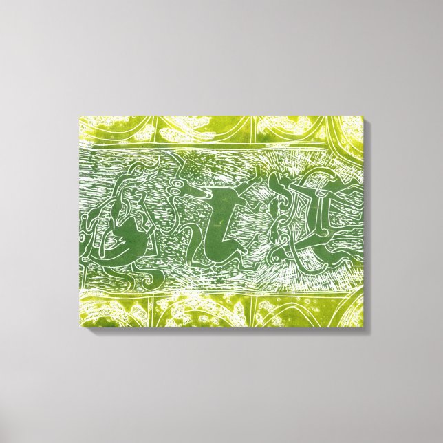 Monsters of Aberlamno Canvas Print (Front)