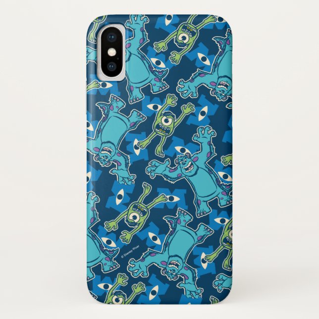 Monsters Pattern Case-Mate iPhone Case (Back)