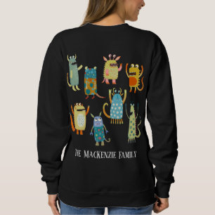Monsters Personalized Fun Sweatshirt