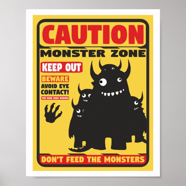 Monsters Poster  (Front)