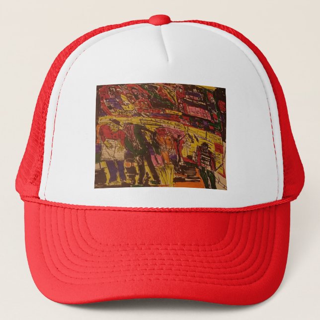 monsters stock exchange hat (Front)