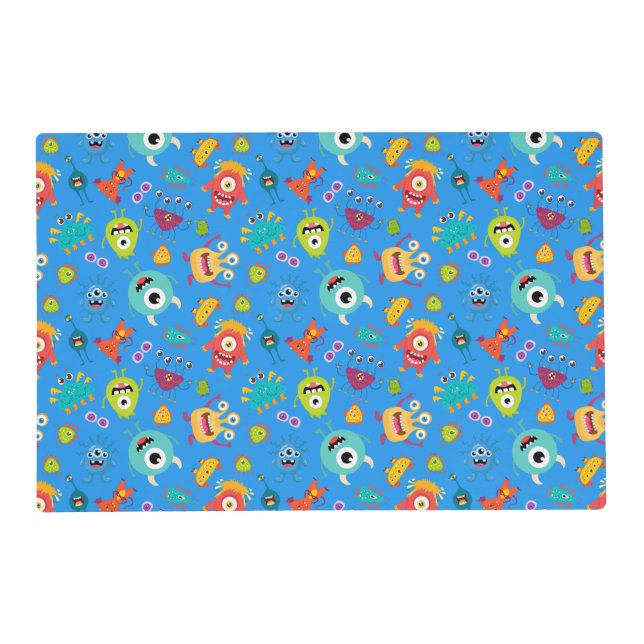 Monsters Time Placemat (Front)