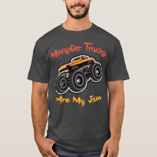 Monsters Trucks Are My Jam T-Shirt