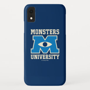 Monsters University Blue Logo iPhone XR Case