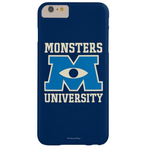 Monsters University Blue Logo Barely There iPhone 6 Plus Case