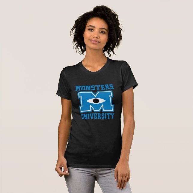 Monsters University Blue Logo T-Shirt | Zazzle