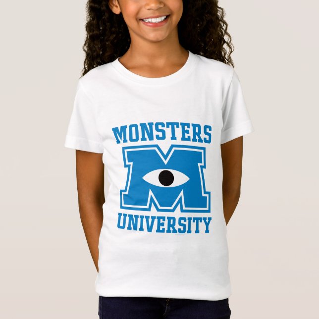 Monsters University Blue Logo T-Shirt (Front)