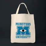 Monsters University Blue Logo Tote Bag<br><div class="desc">Logo</div>