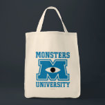 Monsters University Blue Logo Tote Bag<br><div class="desc">Logo</div>