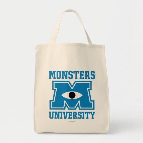 Monsters University Blue Logo Tote Bag