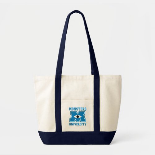 Monsters University Blue Logo Tote Bag