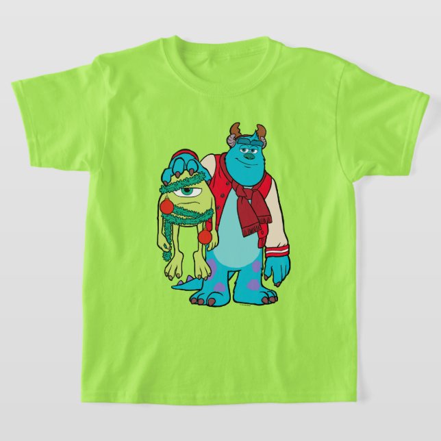 Monsters University | Mike & Sulley Holiday Cheer T-Shirt (Laydown)