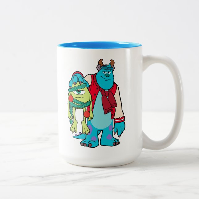 Monsters University | Mike & Sulley Holiday Cheer Two-Tone Coffee Mug (Right)