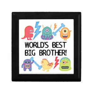 Monsters World Best Big Brother Jewelry Box