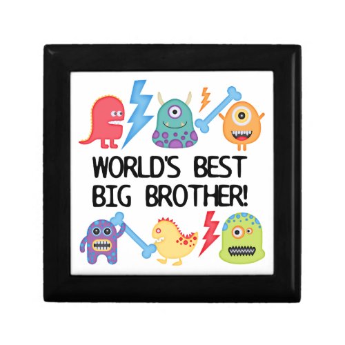 Monsters World Best Big Brother Jewelry Box