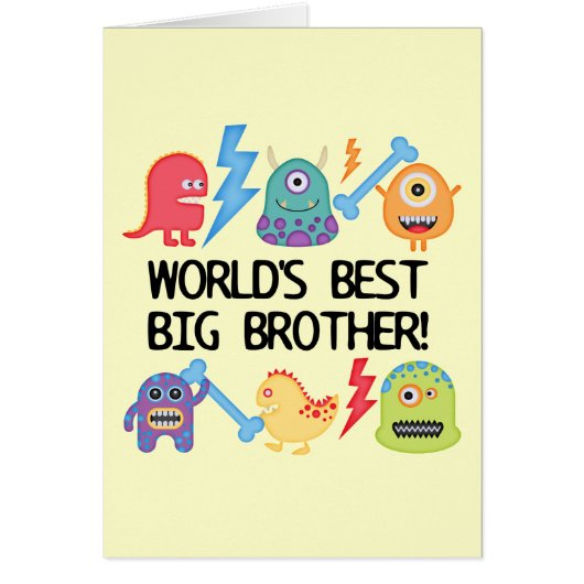 Monsters World's Best Big Brother (Front)