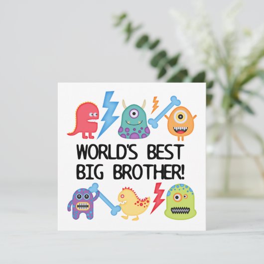 Monsters World's Best Big Brother (Standing Front)