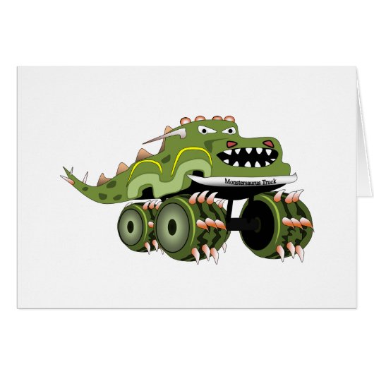 Monstersaurus Truck Cards (Front Horizontal)