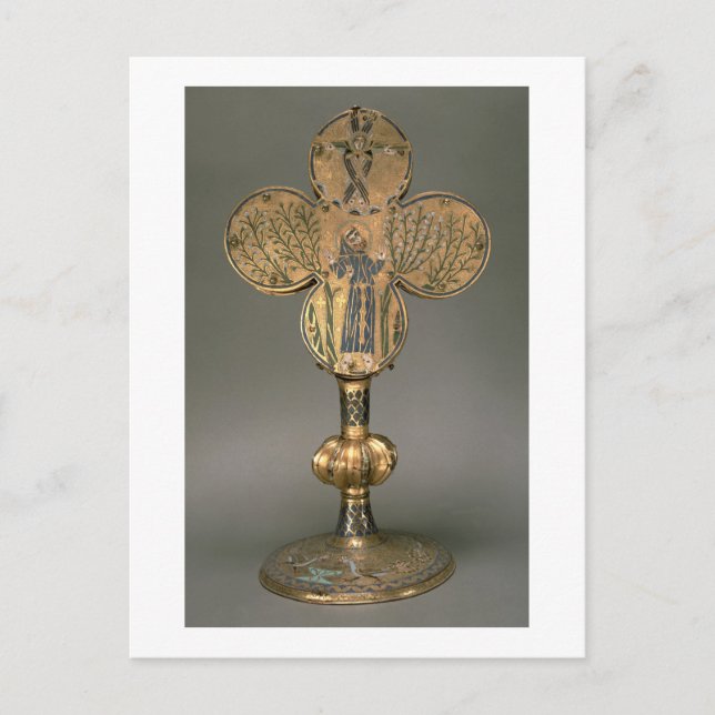 Monstrance reliquary of St. Francis of Assisi, 122 Postcard (Front)
