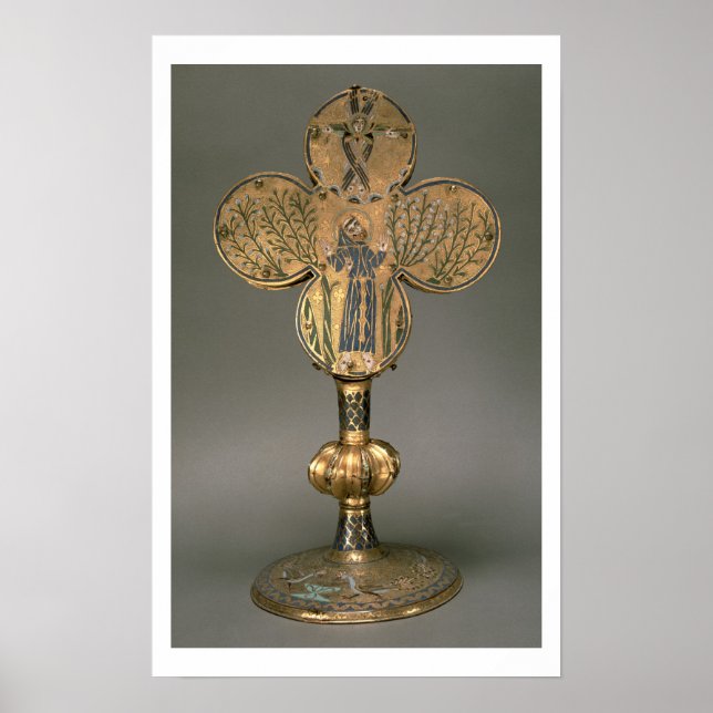 Monstrance reliquary of St. Francis of Assisi, 122 Poster (Front)