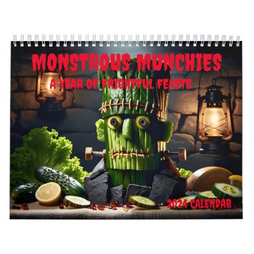 Monstrous Munchies A Year of Frightful Feasts Calendar