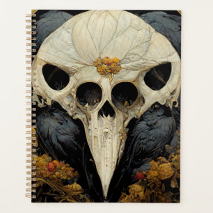 Monstrous Raven Horror Goth Gothic Planner