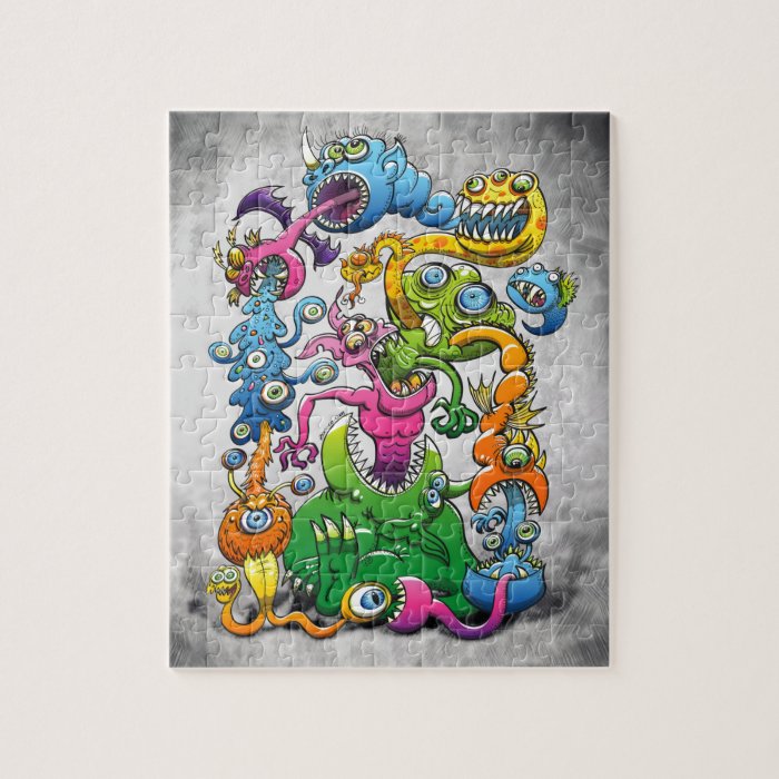 Monstrously Messy Puzzles