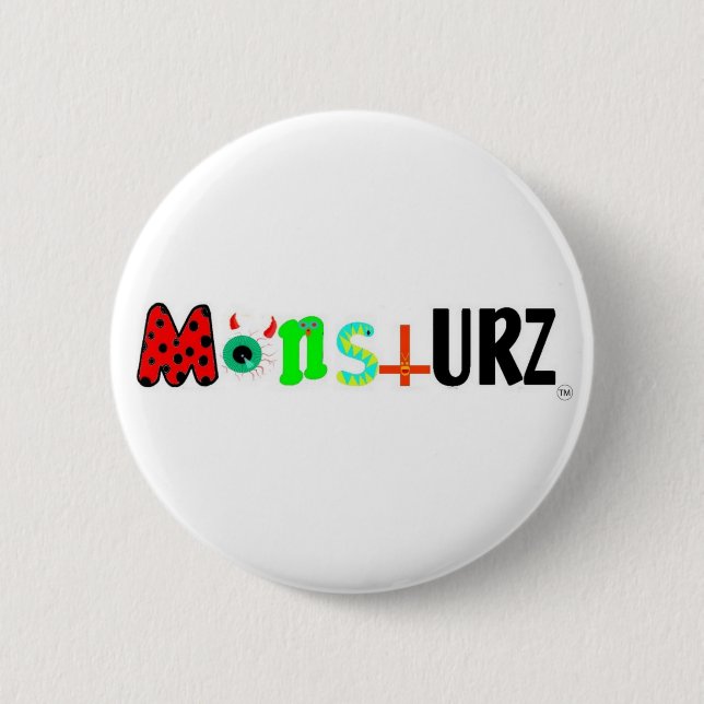 monstURZ Pinback Button (Front)