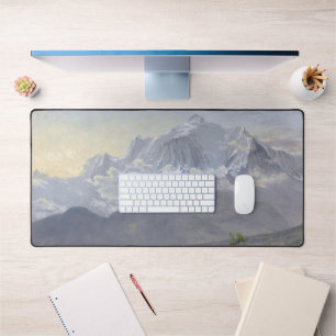 Mont Blanc, Albert Bierstadt Desk Mat