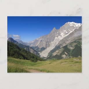 2200432P Colour Photo Postcard of Mont Blanc Unposted 