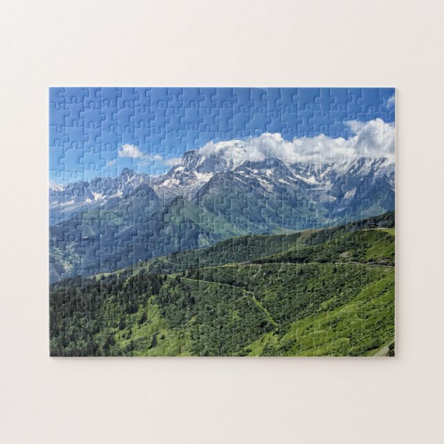 Mont Blanc Jigsaw Puzzle (Horizontal)