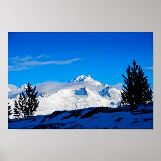 Mont Blanc Les Arcs French Alps France Poster (Front)