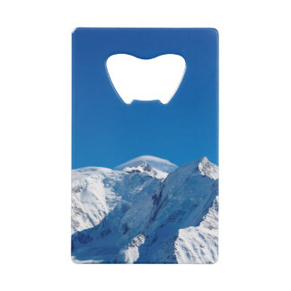 Mont Blanc Massif Credit Card Bottle Opener