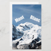 Mont Blanc Mountain - Magnificent! (Front/Back)